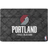 NBA Portland Trail Blazers Dark Rust MacBook Skins