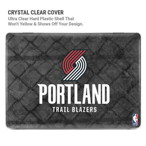 NBA Portland Trail Blazers Dark Rust MacBook Cases