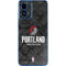 NBA Portland Trail Blazers Dark Rust Moto G Play 4G (2024) Skin