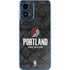 NBA Portland Trail Blazers Dark Rust Moto G Play 4G (2024) Skin
