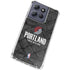 NBA Portland Trail Blazers Dark Rust Moto G Play 5G (2025) Clear Case