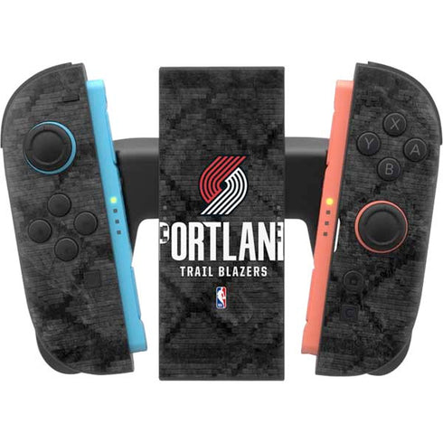 NBA Portland Trail Blazers Dark Rust Nintendo Switch 2 (2025) Joy-Con Controller Skin
