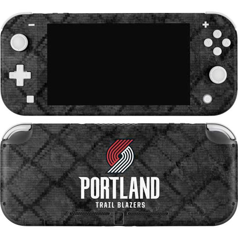 NBA Portland Trail Blazers Dark Rust Nintendo Skins
