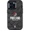 NBA Portland Trail Blazers Dark Rust Otterbox Defender iPhone Skin