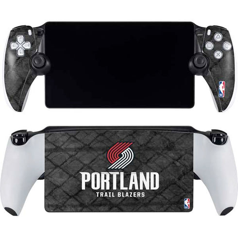 NBA Portland Trail Blazers Dark Rust PlayStation Portal Remote Player Skin