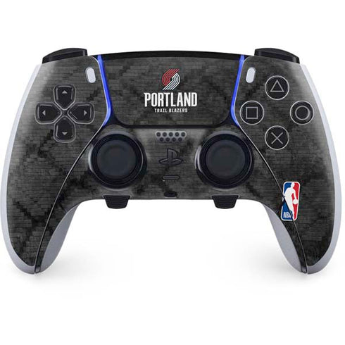 NBA Portland Trail Blazers Dark Rust PS5 DualSense Edge Pro Controller Skin