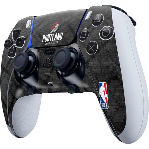 NBA Portland Trail Blazers Dark Rust PS5 DualSense Edge Pro Controller Skin
