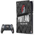 NBA Portland Trail Blazers Dark Rust PS5 Pro Bundle Skin