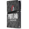 NBA Portland Trail Blazers Dark Rust PS5 Pro Console Skin