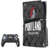 NBA Portland Trail Blazers Dark Rust PlayStation PS5 Skins