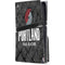NBA Portland Trail Blazers Dark Rust PS5 Pro Disk Console Skin