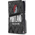 NBA Portland Trail Blazers Dark Rust PS5 Pro Disk Console Skin