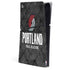 NBA Portland Trail Blazers Dark Rust PS5 Slim Digital Edition Console Skin