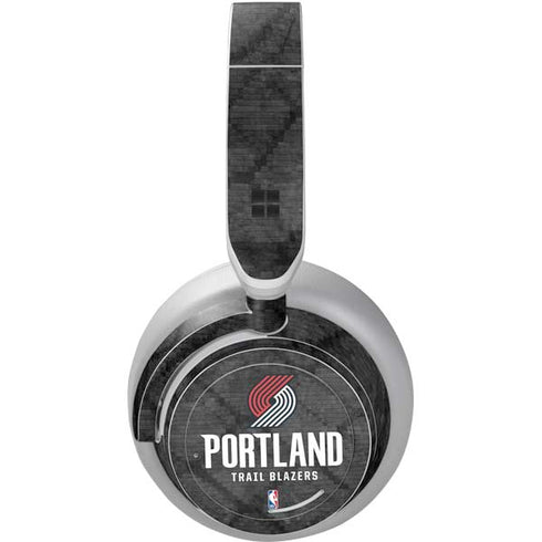 NBA Portland Trail Blazers Dark Rust Surface Headphones Skin