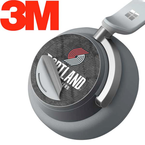 NBA Portland Trail Blazers Dark Rust Surface Headphones Skin