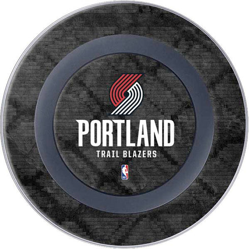 NBA Portland Trail Blazers Dark Rust Wireless Charger Skin