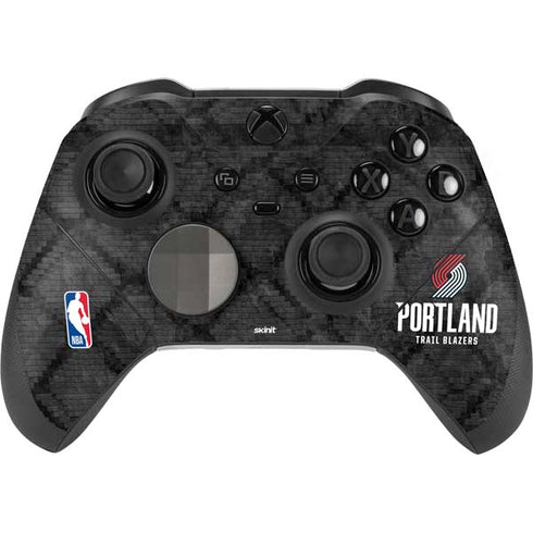 NBA Portland Trail Blazers Dark Rust Xbox Elite Wireless Controller Series 2 Skin