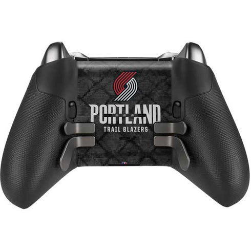 NBA Portland Trail Blazers Dark Rust Xbox Elite Wireless Controller Series 2 Skin