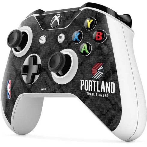 NBA Portland Trail Blazers Dark Rust Xbox One S All-Digital Edition Bundle Skin
