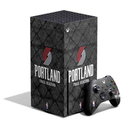 NBA Portland Trail Blazers Dark Rust Xbox Series X Bundle Skin