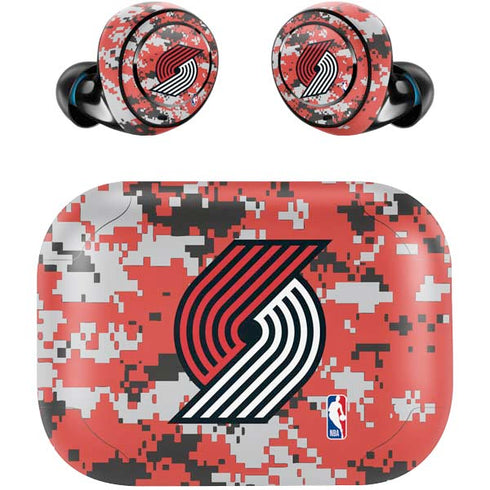 NBA Portland Trail Blazers Digi Camo Amazon Echo Buds Skin