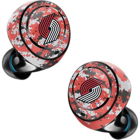 NBA Portland Trail Blazers Digi Camo Amazon Echo Buds Skin
