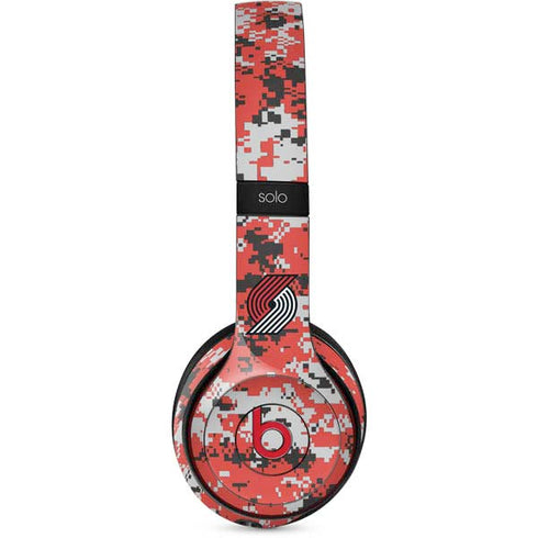 NBA Portland Trail Blazers Digi Camo Beats Solo 3 Wireless Skin