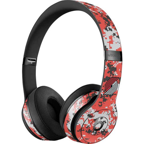 NBA Portland Trail Blazers Digi Camo Beats Solo 3 Wireless Skin