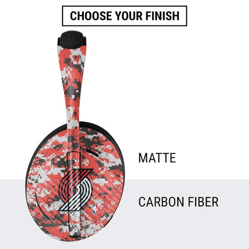 NBA Portland Trail Blazers Digi Camo Bose Noise Cancelling Headphones 700 Skin