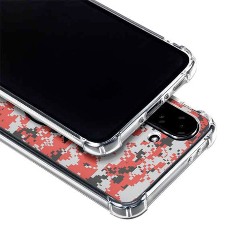 NBA Portland Trail Blazers Digi Camo Galaxy A36 5G Clear Case
