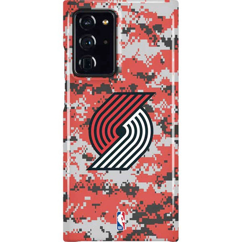 NBA Portland Trail Blazers Digi Camo Galaxy Cases