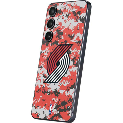 NBA Portland Trail Blazers Digi Camo Galaxy S25 Skin