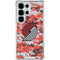 NBA Portland Trail Blazers Digi Camo Galaxy S25 Ultra Clear Case