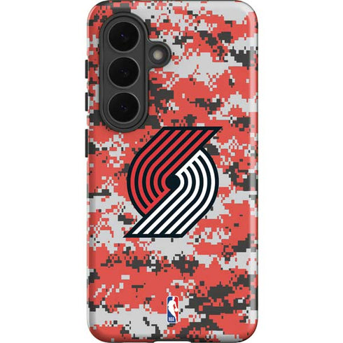 NBA Portland Trail Blazers Digi Camo Galaxy S26 Plus Impact Case