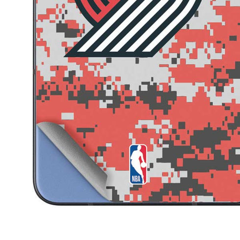 NBA Portland Trail Blazers Digi Camo Galaxy Z Fold5 5G Skin