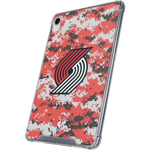 NBA Portland Trail Blazers Digi Camo iPad 11th Gen (2025) Clear Case