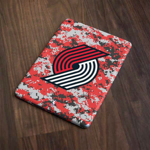 NBA Portland Trail Blazers Digi Camo Apple iPad Skin