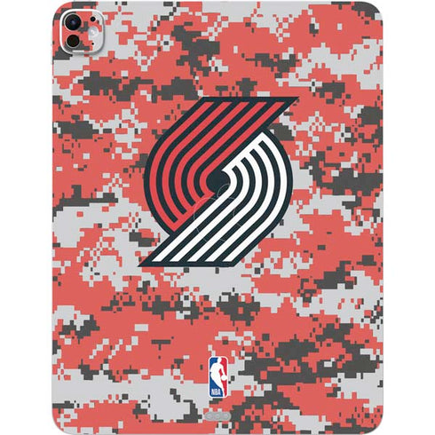 NBA Portland Trail Blazers Digi Camo iPad Pro 13in M4 (2024) Skin
