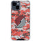 NBA Portland Trail Blazers Digi Camo iPhone 15 Clear Case