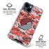 NBA Portland Trail Blazers Digi Camo iPhone 15 Clear Case