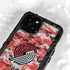NBA Portland Trail Blazers Digi Camo iPhone 15 Plus Waterproof Case