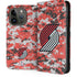 NBA Portland Trail Blazers Digi Camo iPhone 15 Pro Folio Case