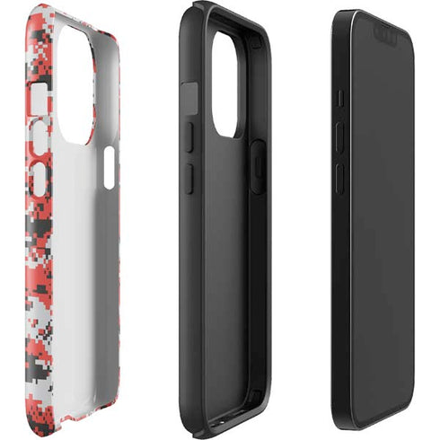 NBA Portland Trail Blazers Digi Camo iPhone 15 Pro Impact Case