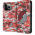 NBA Portland Trail Blazers Digi Camo iPhone 15 Pro Max Folio Case