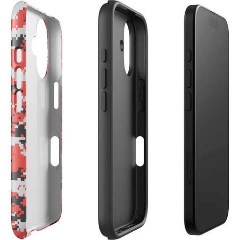 NBA Portland Trail Blazers Digi Camo iPhone 16 Impact Case