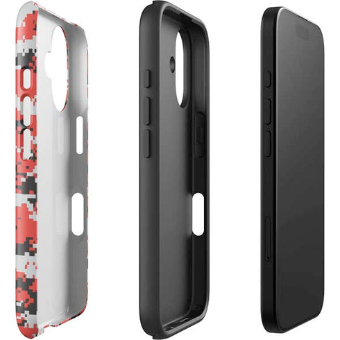 NBA Portland Trail Blazers Digi Camo iPhone 16 Plus Impact Case