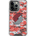 NBA Portland Trail Blazers Digi Camo iPhone 16 Pro Max Clear Case