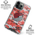 NBA Portland Trail Blazers Digi Camo iPhone 16 Pro Max Clear Case
