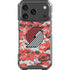 NBA Portland Trail Blazers Digi Camo iPhone 18 Pro Clear Case
