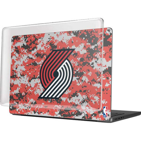 NBA Portland Trail Blazers Digi Camo MacBook Pro 14in (2021-24) Case plus Skin